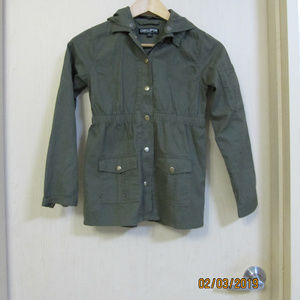 Chillipop Snap Button Hoodie Mini Jacket-Sz 10